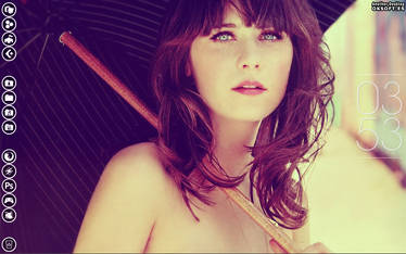 My Desktop Zooey Deschanel -Vintage- v2