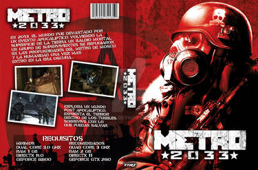 Metro 2033 DVD Cover