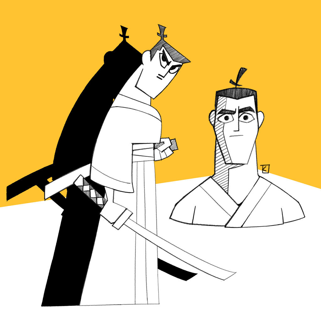 Samurai Jack Rave Deviantart Samurai Jack by YellowDudeist on DeviantArt