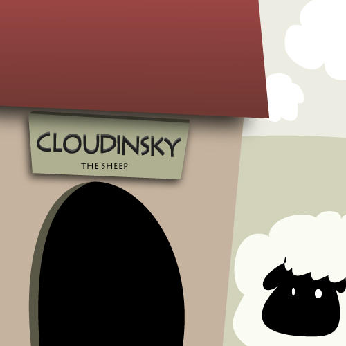 Cloudinsky, the Sheep