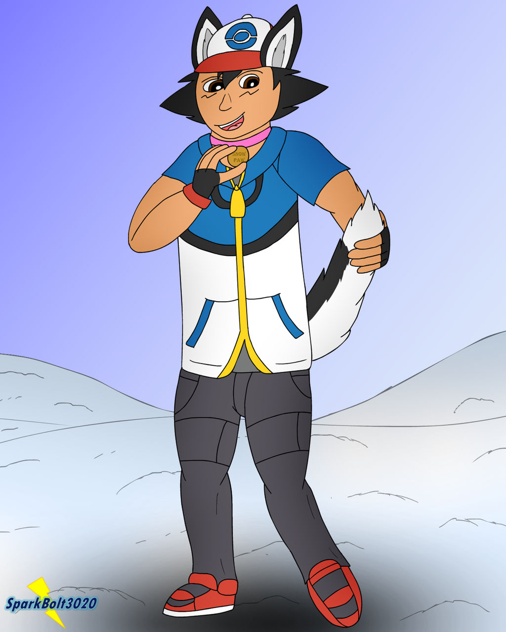 Download (COM) Ash Husky TF TG - Page 1 by SparkBolt3020 on DeviantArt