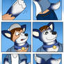 (COM) Husky Plushification! TF Comic - Page 2/3
