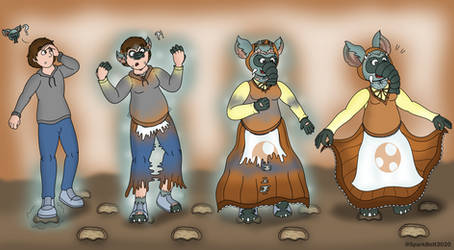 Primitive Tf Anthro TF on Transformation-Art - DeviantArt
