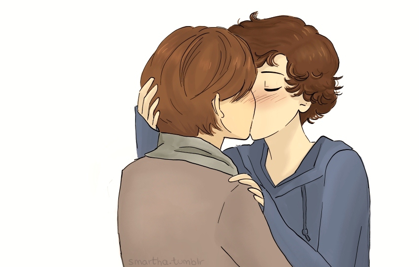 Larry Stylinson kiss