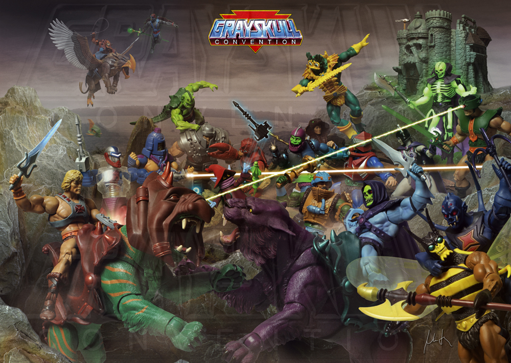 MOTU - Grayskull Con Poster