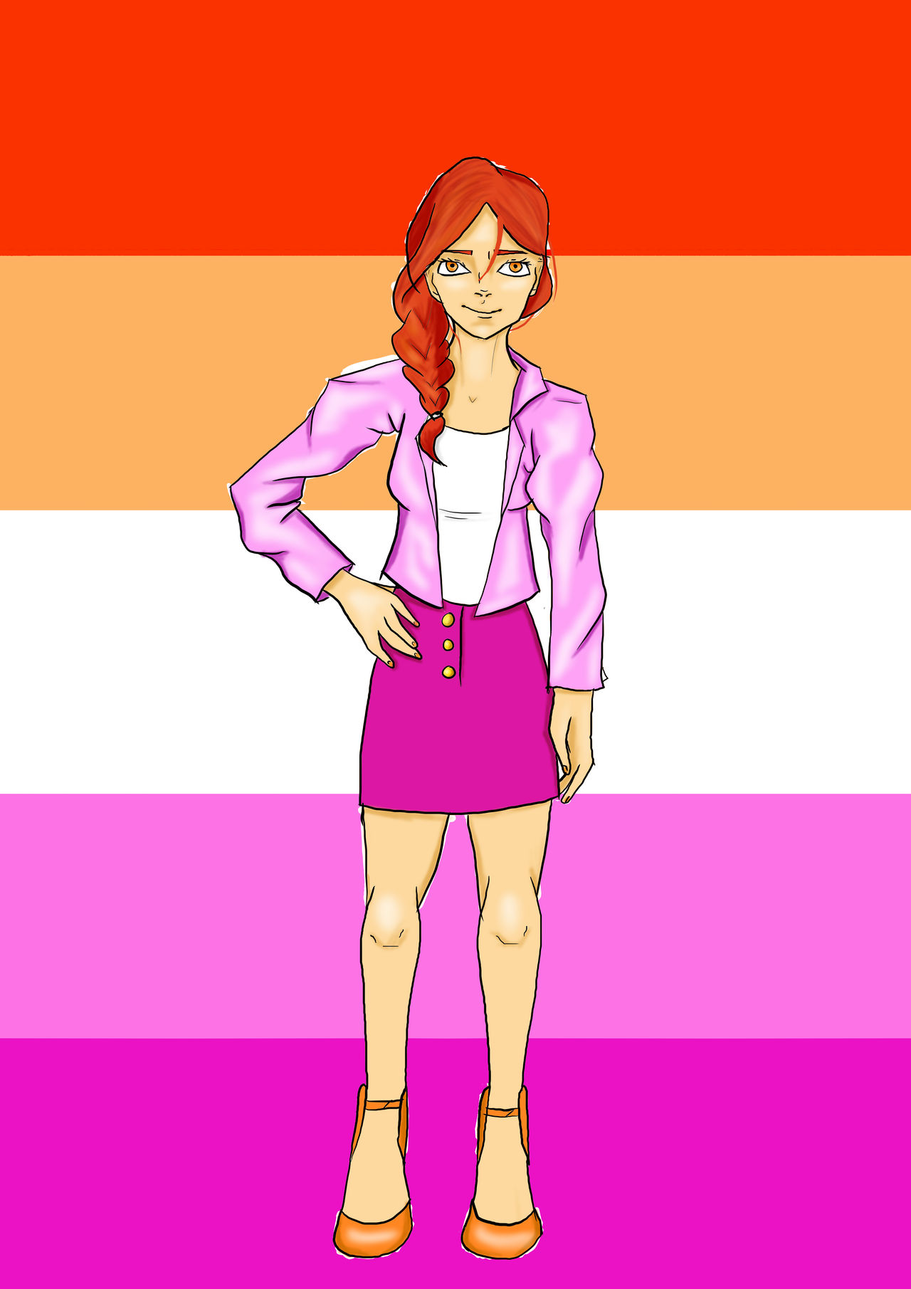 pride month-Lesbain by paula-ackerman123 on DeviantArt
