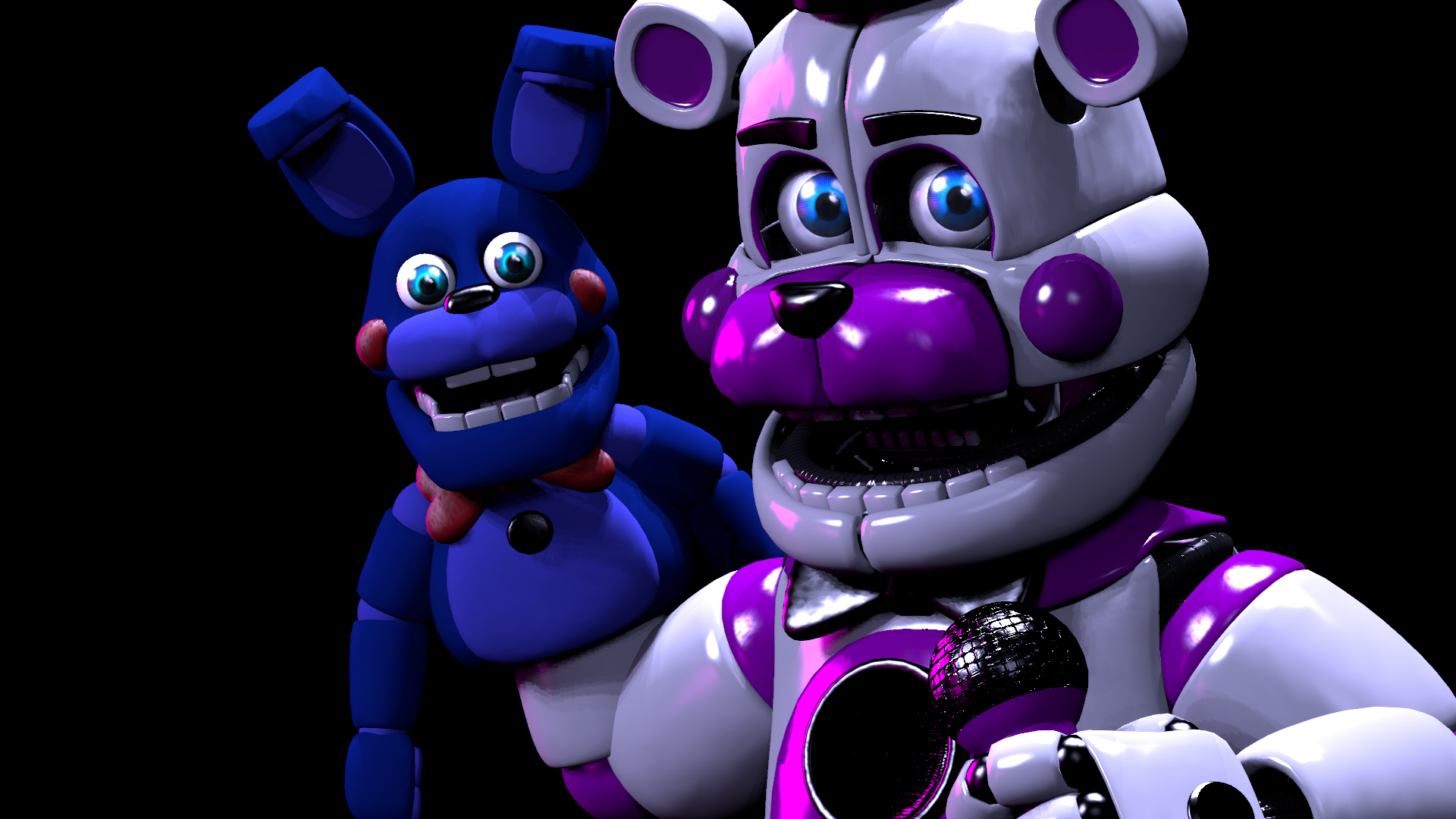 25cm Five Nights At Freddy's Sister Location FNAF Funtime Freddy