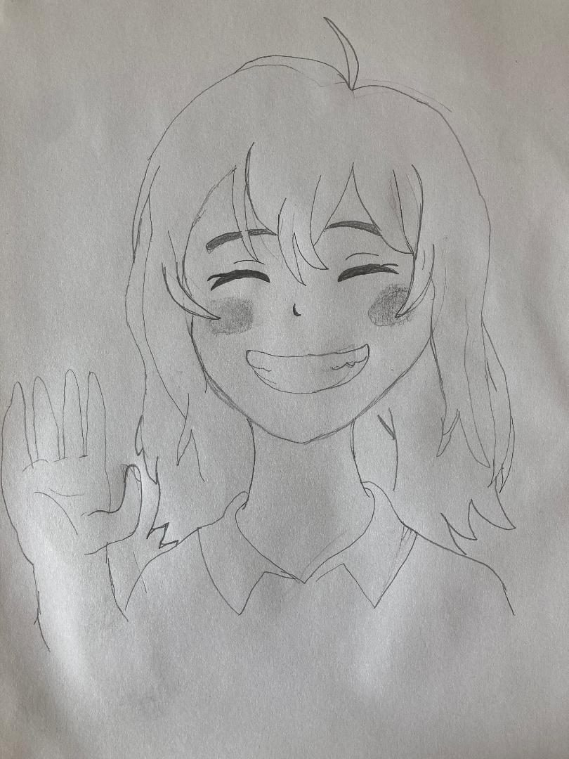 My First Anime Drawing : r/AnimeSketch