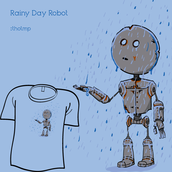 Robot in the Rain