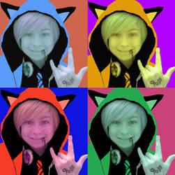 96Neko Cosplay Pop Art