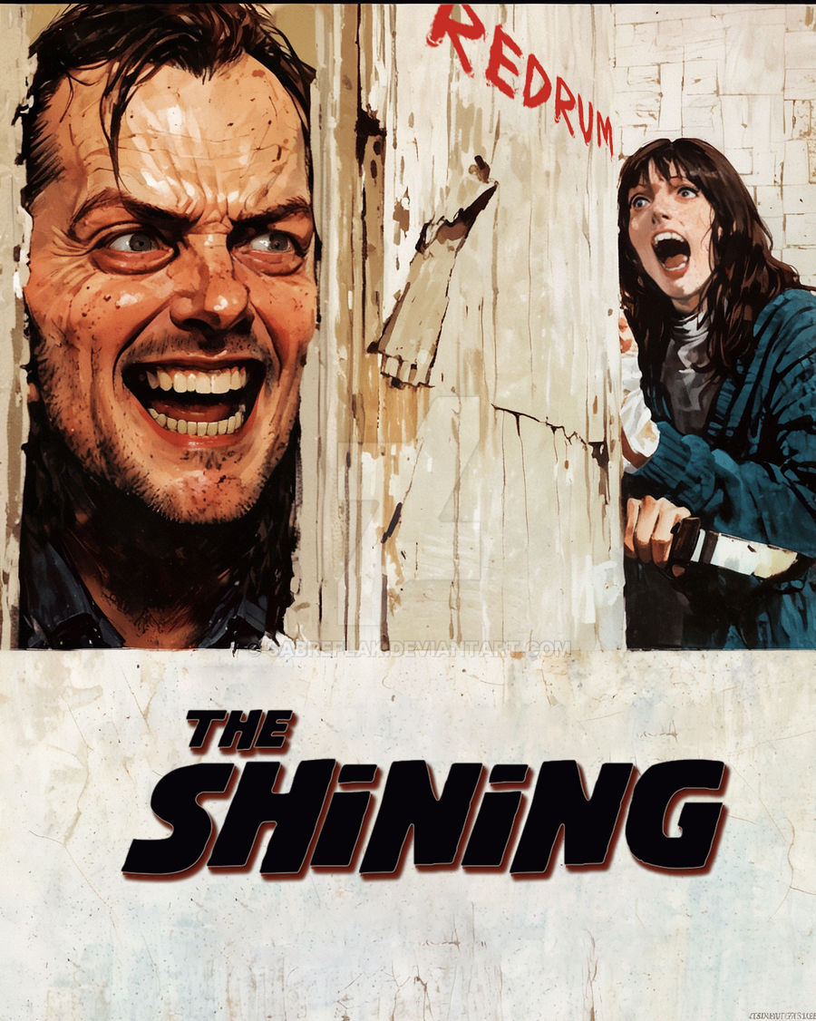 The Shining - REDRUM Anime Style Poster by SabreFlak on DeviantArt
