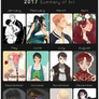 riezyoe's 2017 Summary of Art