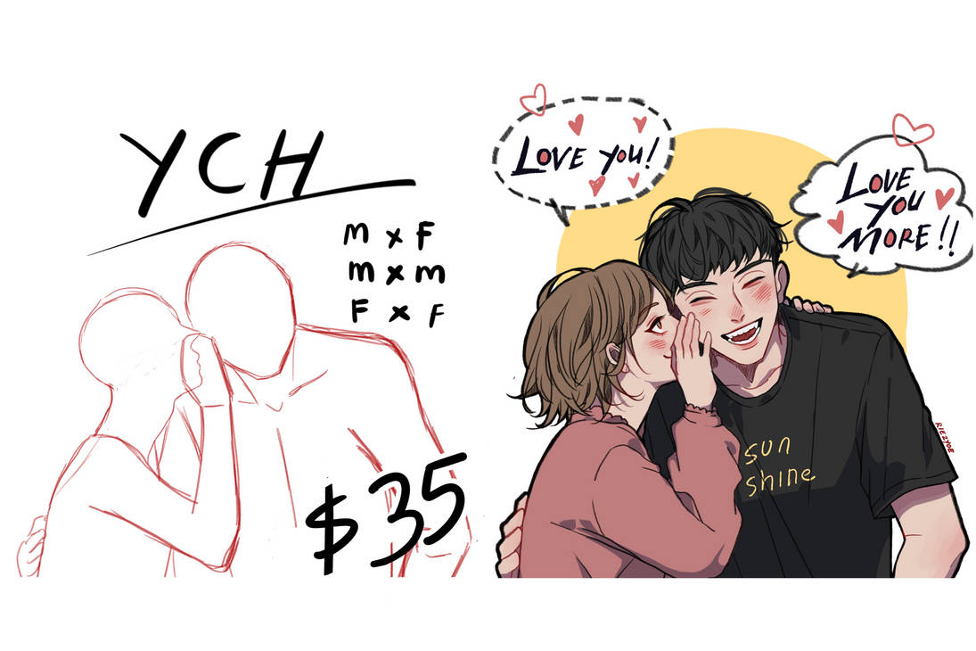(OPEN/UPDATED) YCH Couple by riezyoee on DeviantArt