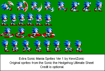 SONIC MANIA - Better Sonic 3 Sprites 