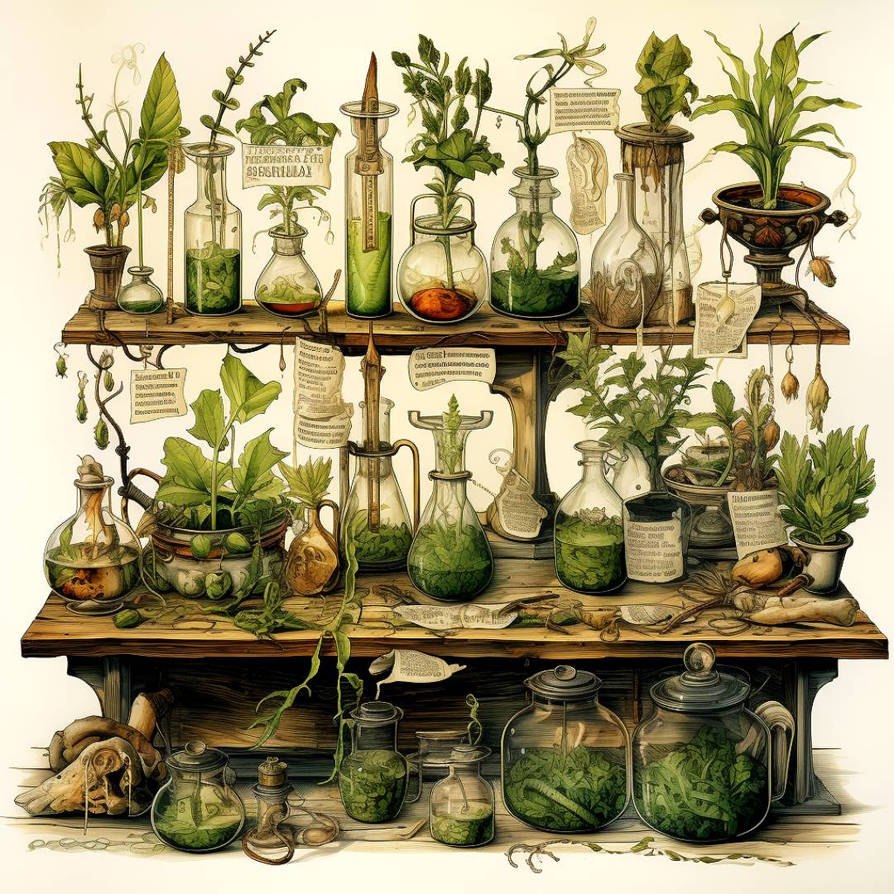 Herbology by LaMandragora on DeviantArt