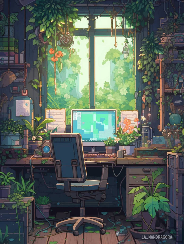 Streamer room by LaMandragora on DeviantArt
