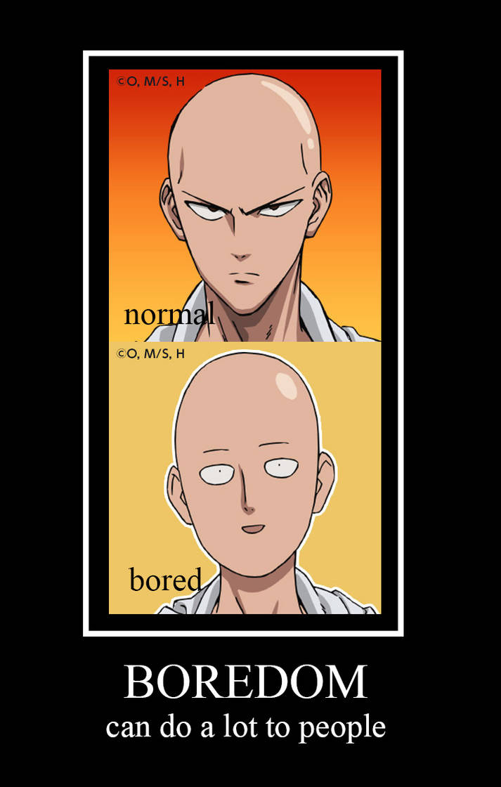 Boredom One Punch Man By Niveen Sleem On Deviantart