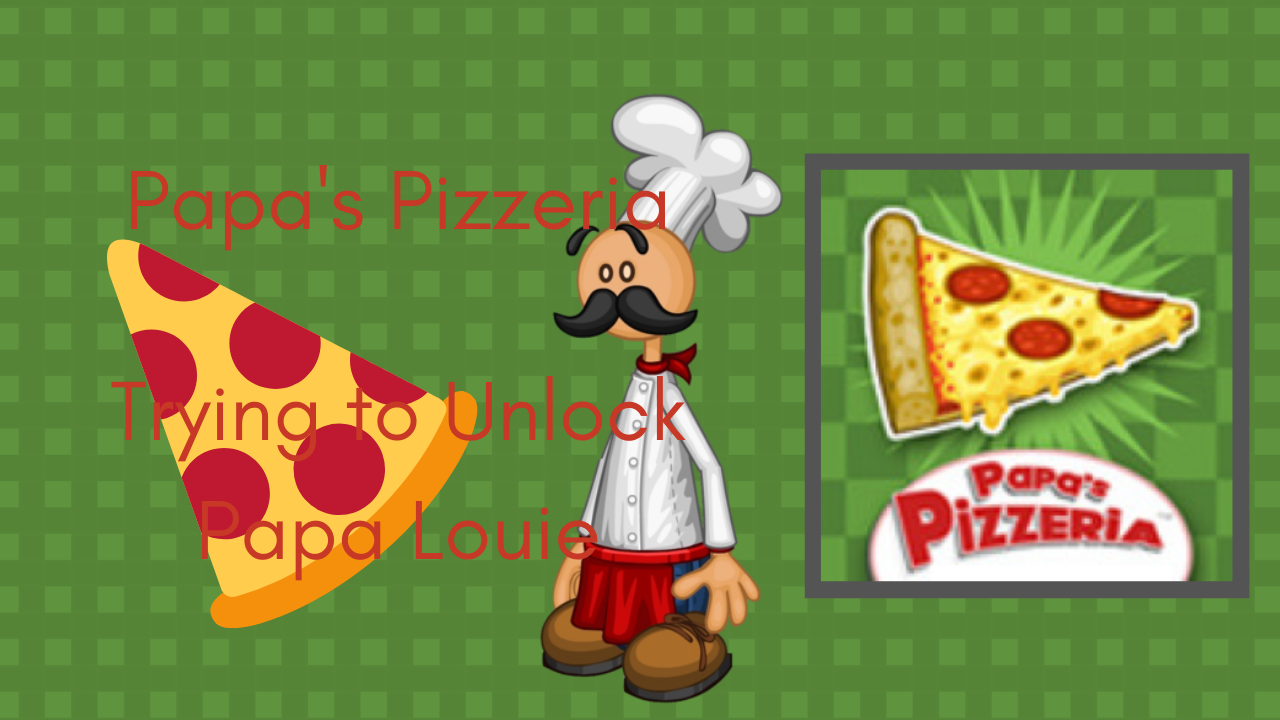 Day 141 - Papa Louie Unlocked Game Name: Papa's Pizzeria To Go #papas