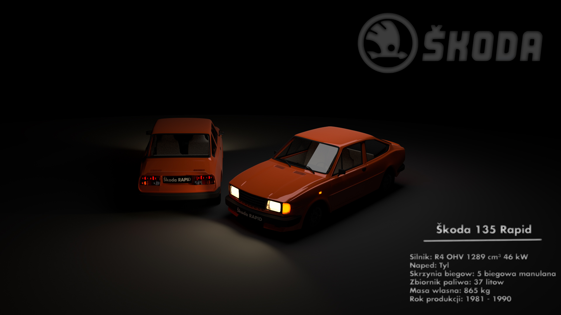 Skoda 135 RAPID Wallpaper by HerrHans on DeviantArt Skoda 135 RAPID Wallpaper by HerrHans on DeviantArt