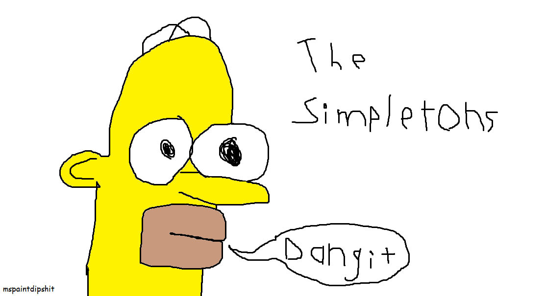 the simpletons by mspaintdipshit on DeviantArt