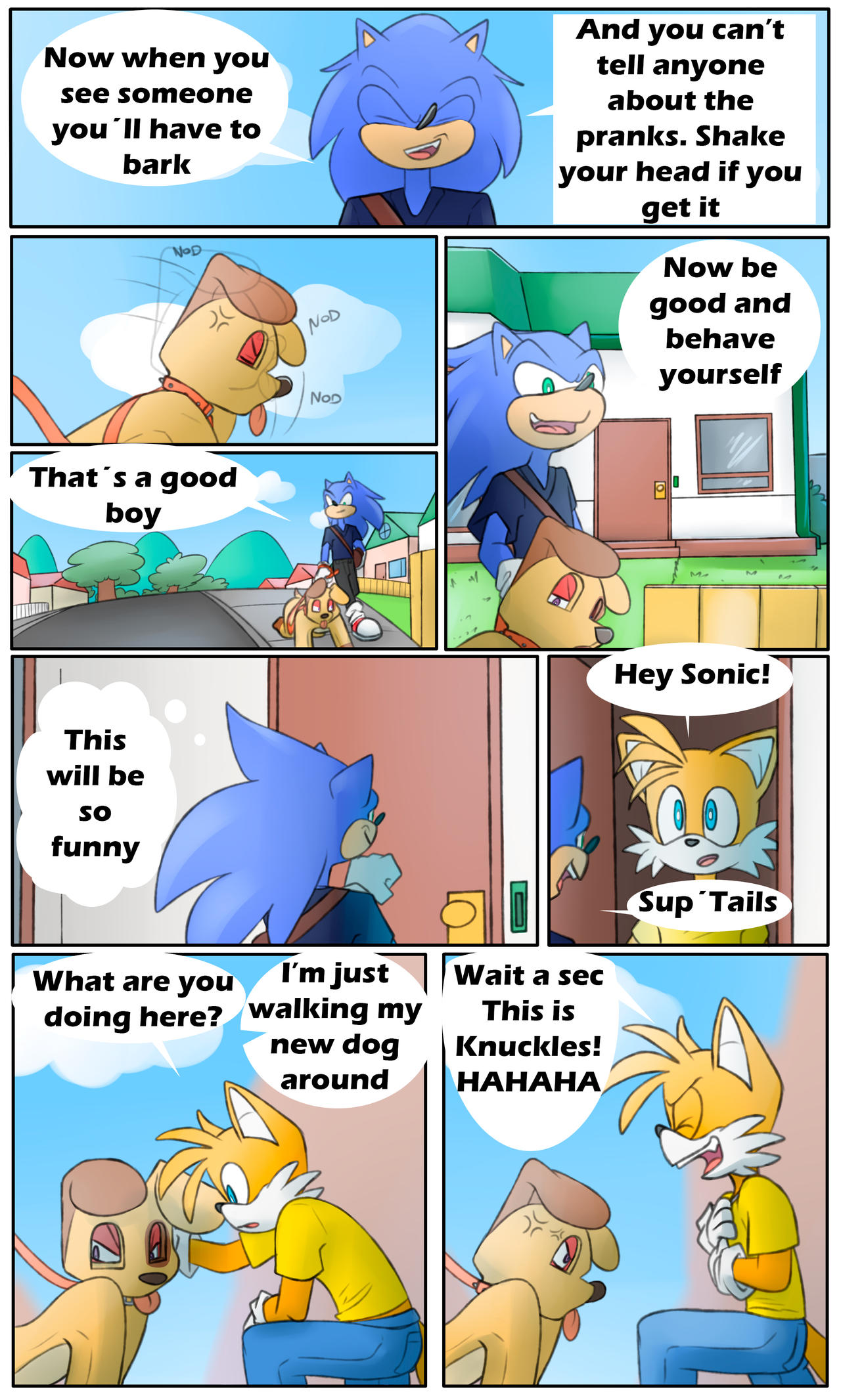 Sonic's Prank Wars Page 7 by SolarisDragon on DeviantArt