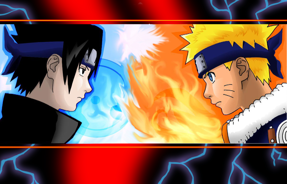 Naruto Vs Sasuke (Classic) by Lukeinchainss on DeviantArt