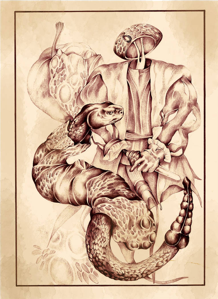 Hamlet Snake Hamlet: the snake skin by Mariolana on DeviantArt