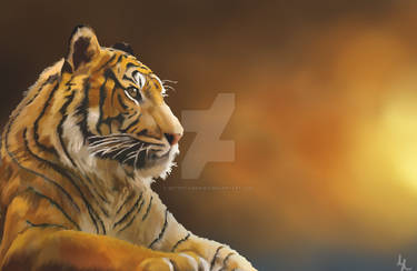 Tiger Painting