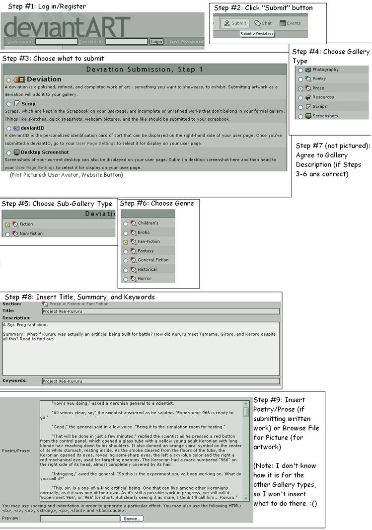 Deviantart Host Target File How to Submit in DeviantArt by IzumoMayasuzi on DeviantArt