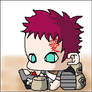 Chibi Gaara Sand Castle