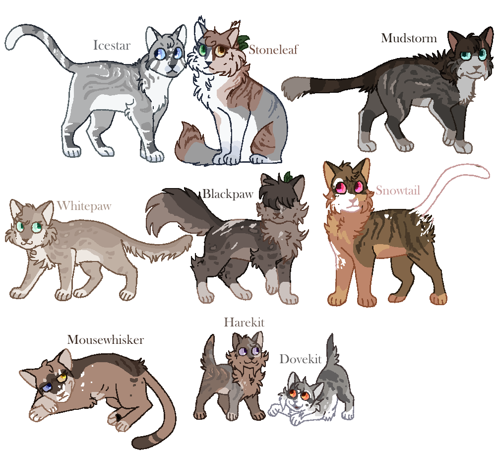 Warriors Cats Clan Adopts #2 (OPEN) by Tiny-Adopts2005 on DeviantArt