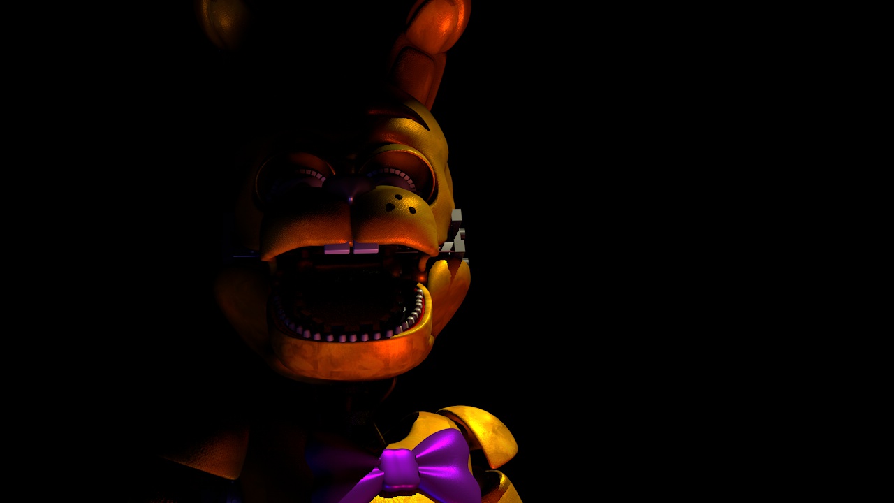 Fnaf 4 Nightmare Springtrap (REMAKE) by StupidFaceAaron on DeviantArt