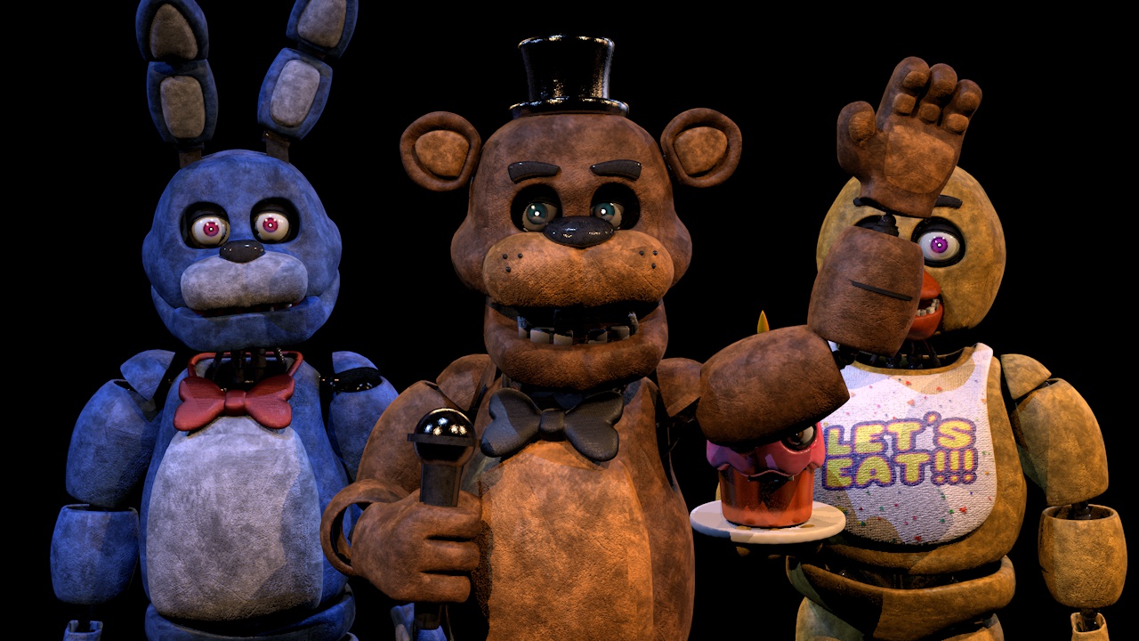 Fnaf Show Stage preview ( FnaF 1 C4D map by chiki by chiki-canal on  DeviantArt