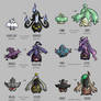 Pumpkaboo/Gourgeist Variations