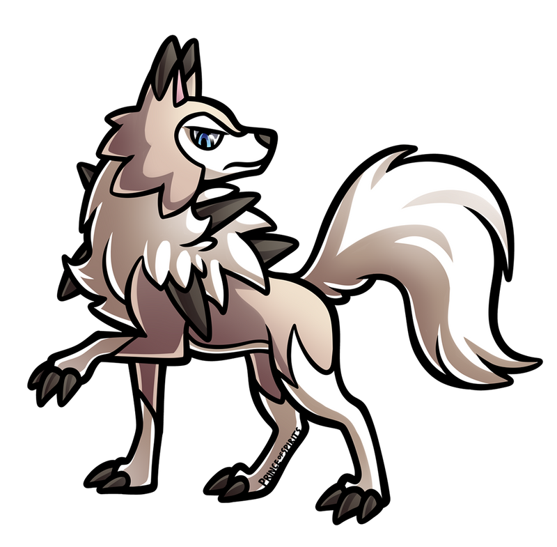 Lycanroc Midday Form by PrinceofSpirits on DeviantArt