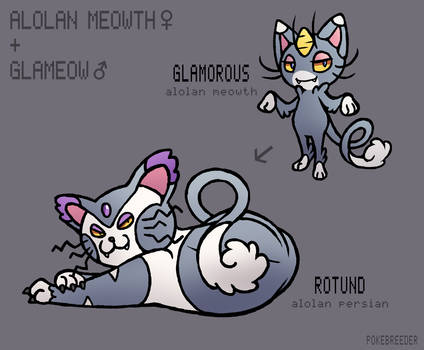 048 GLAMEOW line by Trainer48 on DeviantArt