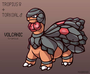 Tropius + Torkoal Crossbreed