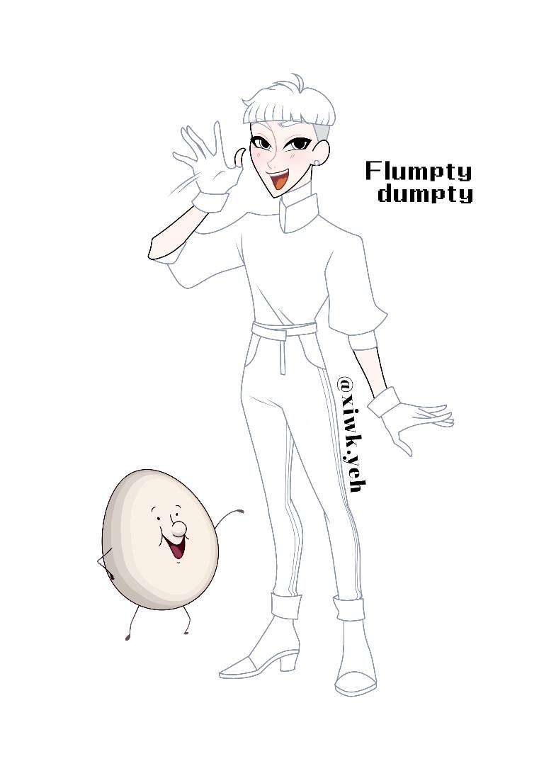 one night at flumpty's, golden flumpty by xiwkyeh on DeviantArt