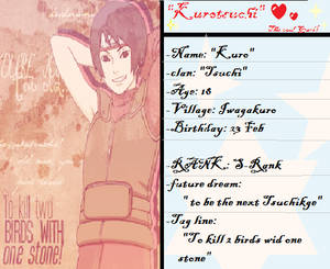 kurotsuchi bio