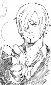 OP: Sanji sketch