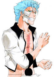 BLEACH: Grimmjow Commission by Sideburn004