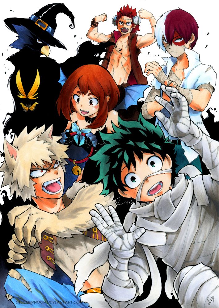 BnHA: Halloween by Sideburn004 on DeviantArt
