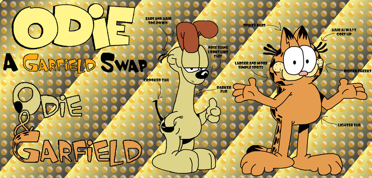 Odie (A Garfield Swap): Odie And Garfield by TheYahGod on DeviantArt