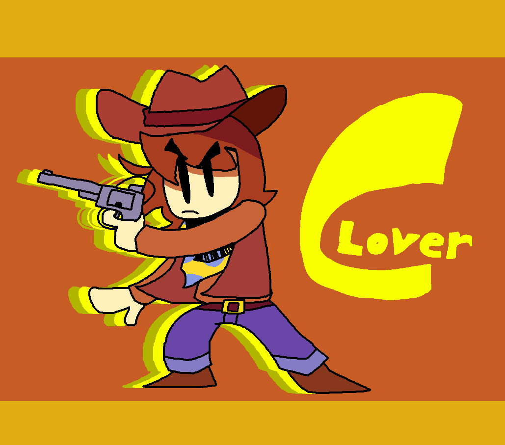 Undertale Yellow Clover by TheYahGod on DeviantArt