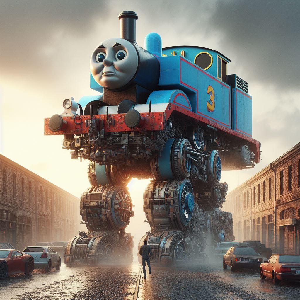 Transformers Rid Train Thomas Transformer by TickTockManII on DeviantArt