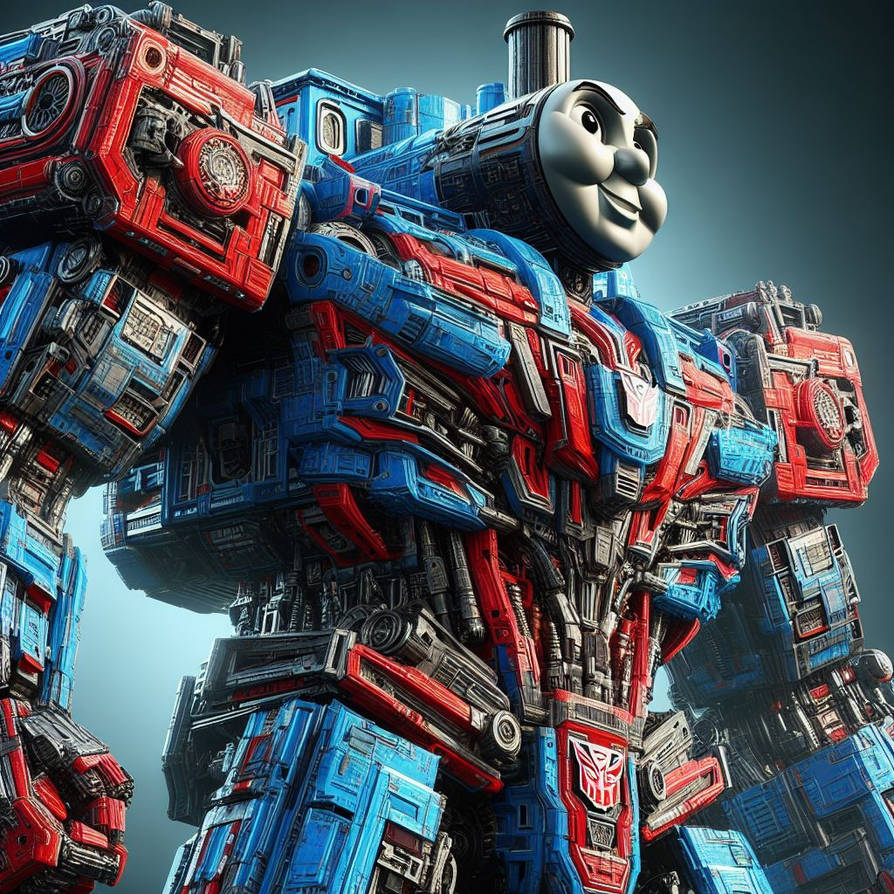 Thomas Transformer by TickTockManII on DeviantArt