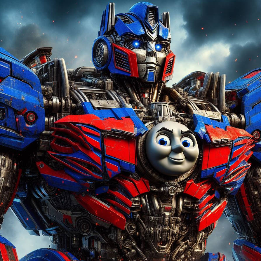 Transformers Train Deviantart Thomas Transformer by TickTockManII on DeviantArt