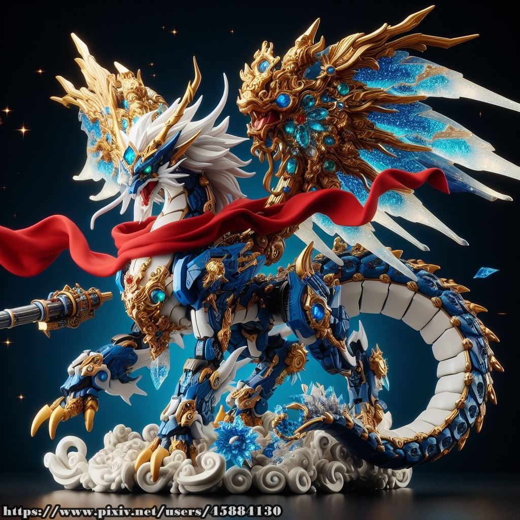 Space-Time Beast Chrono Brilliant dragon by TickTockManII on DeviantArt