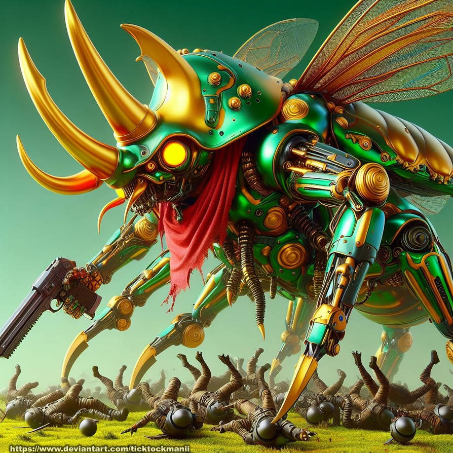 Deviantart Insect Horror Insect Villain.474 by TickTockManII on DeviantArt