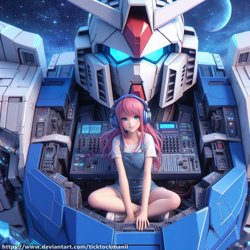 Inside the Gundam cockpit.098 by TickTockManII on DeviantArt